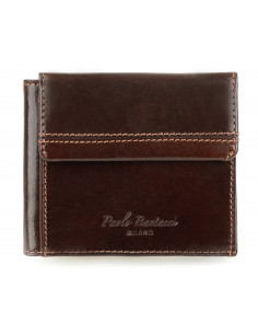 Skórzany mały portfel męski...