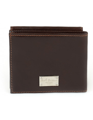 Skórzany mały portfel męski...