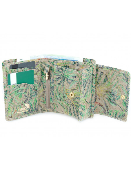 Skórzany portfel damski...