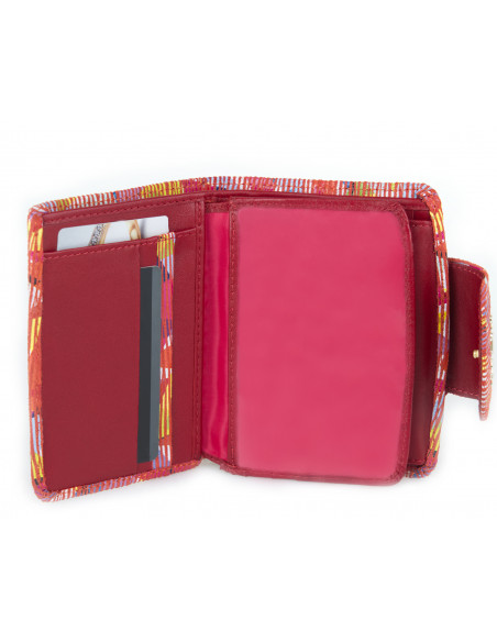 Skórzany portfel damski...