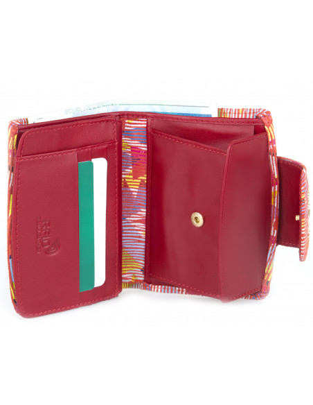 Skórzany portfel damski...