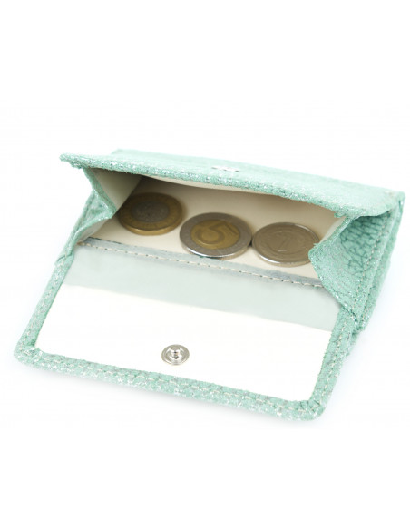 Skórzany mały portfel...