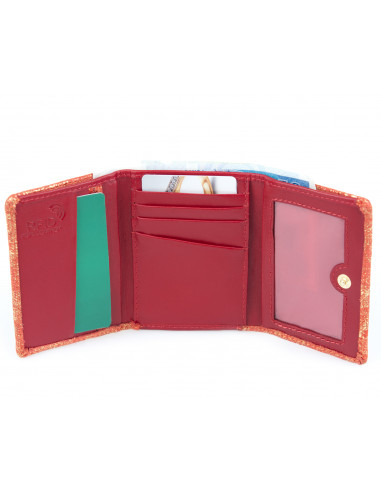 Skórzany mały portfel damski Bianna -...