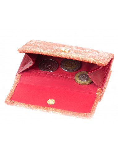 Skórzany mały portfel damski Bianna -...