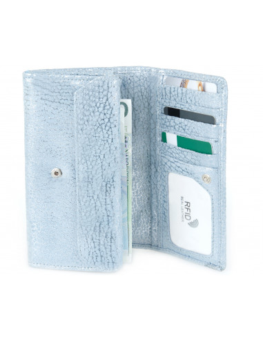 Skórzany portfel damski Laura -...