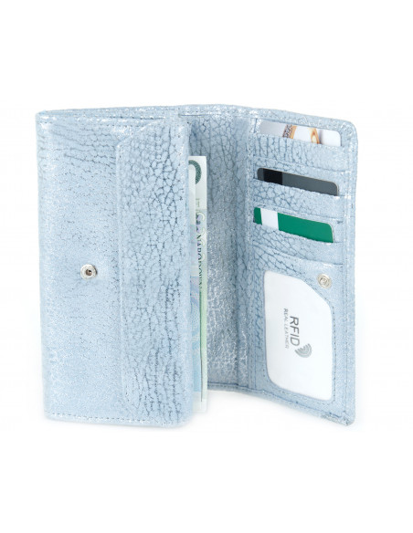 Skórzany portfel damski...