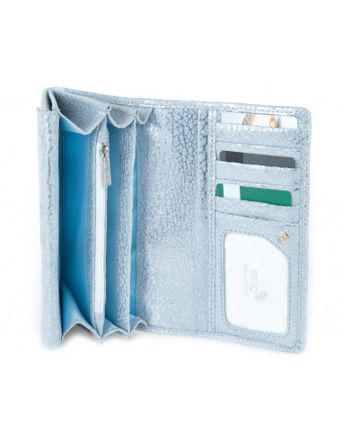 Skórzany portfel damski Laura -...