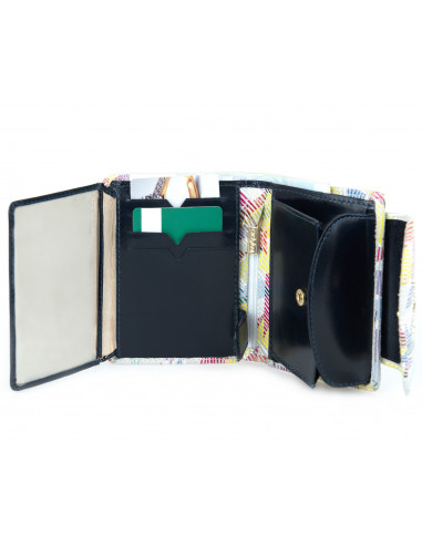 Skórzany portfel damski Monica -...