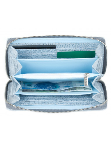 Skórzany duży portfel damski Lucy -...