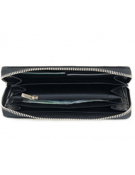 Skórzany duży portfel...