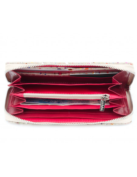 Skórzany duży portfel...