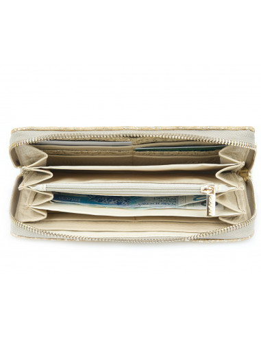 Skórzany duży portfel damski Giuditta...