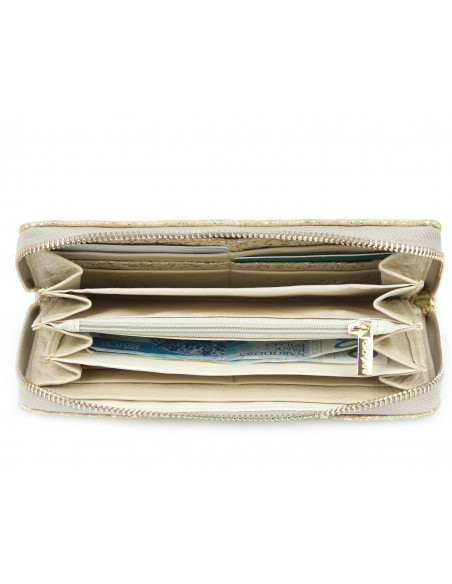 Skórzany duży portfel...