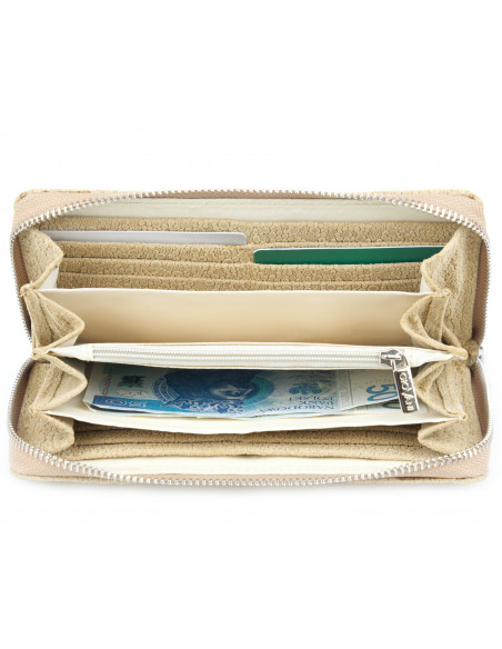 Skórzany duży portfel...