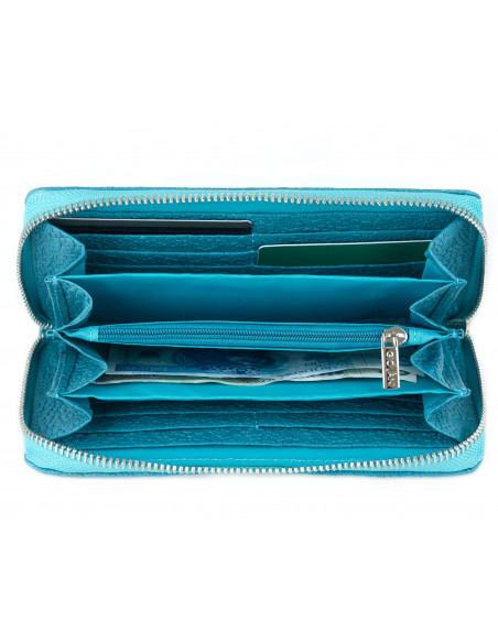 Skórzany duży portfel...