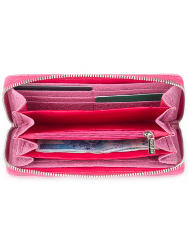 Skórzany duży portfel damski Barbie -...