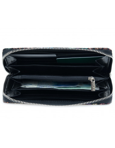 Skórzany duży portfel damski Orsola -...