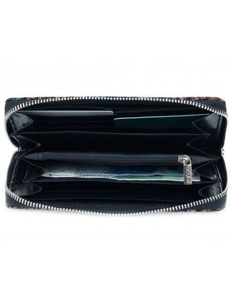 Skórzany duży portfel...