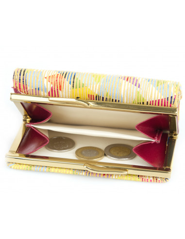 Skórzany portfel damski Domenica -...