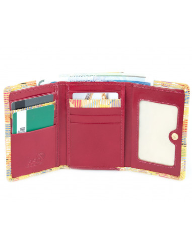 Skórzany portfel damski Domenica -...