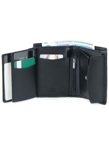 Skórzany duży portfel męski Abele -...