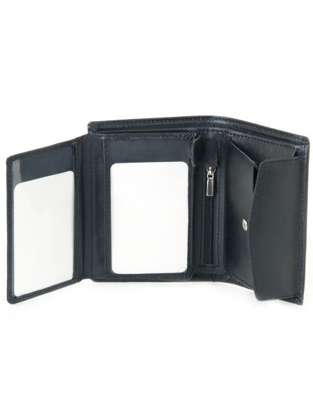 Skórzany duży portfel męski...