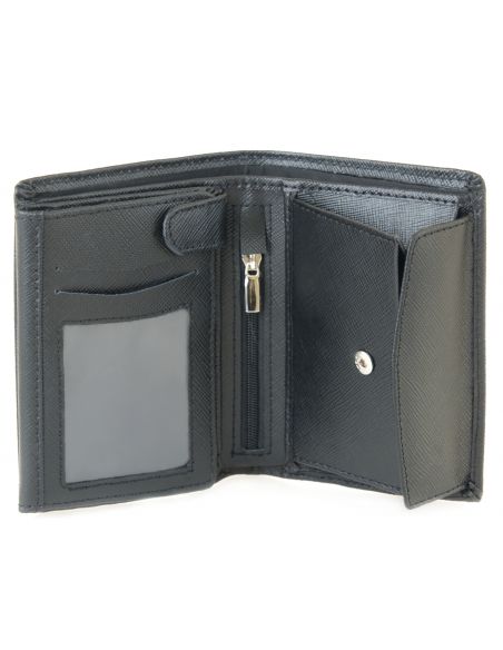 Skórzany duży portfel męski...