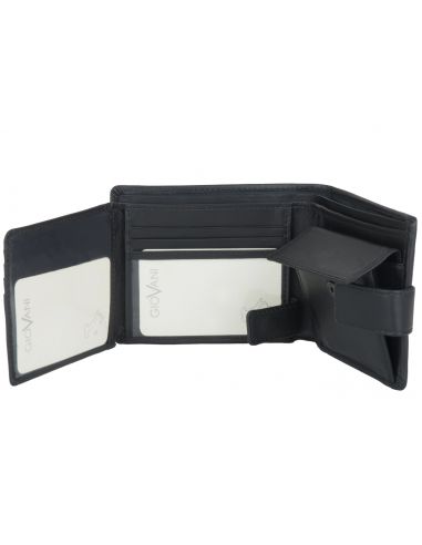 Skórzany portfel męski z zapięciem...