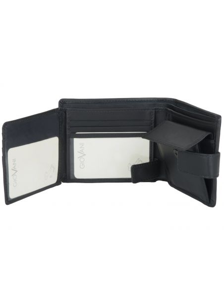 Skórzany portfel męski z...