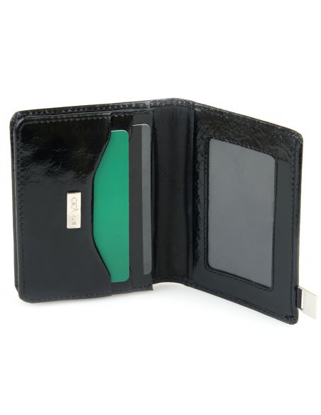 Skórzany wizytownik damski...