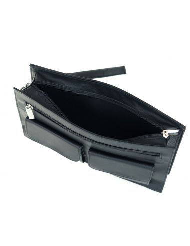 Skórzana saszetka męska Nick - Stefania