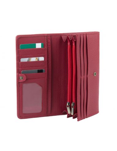 Skórzany duży portfel damski Sophia -...