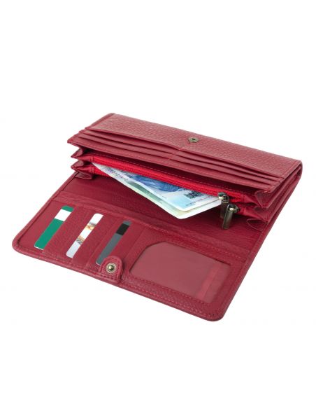 Skórzany duży portfel...