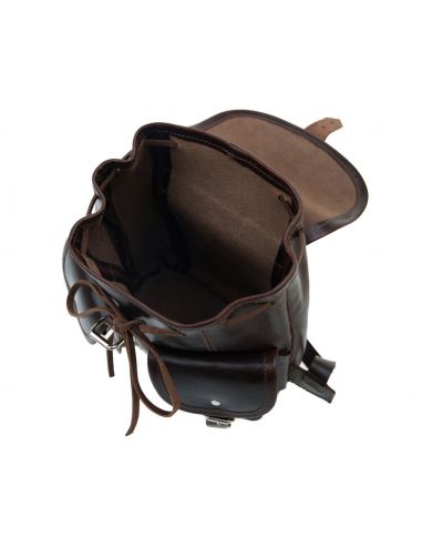 Skórzany mały plecak damski Chiara -...