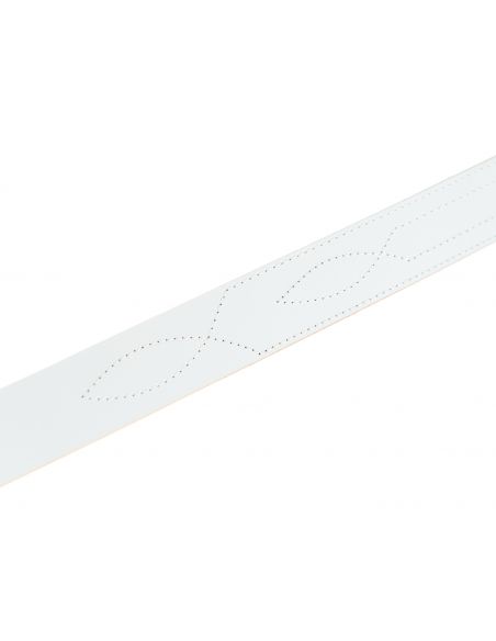 Biały, skórzany pas oficera