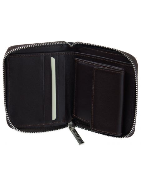 Skórzany portfel damski na...