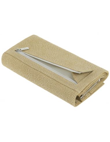 Skórzany duży portfel damski...