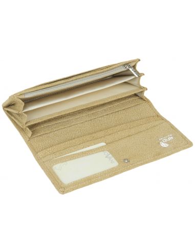 Skórzany duży portfel damski Perlita...