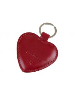 Skórzany brelok serce...