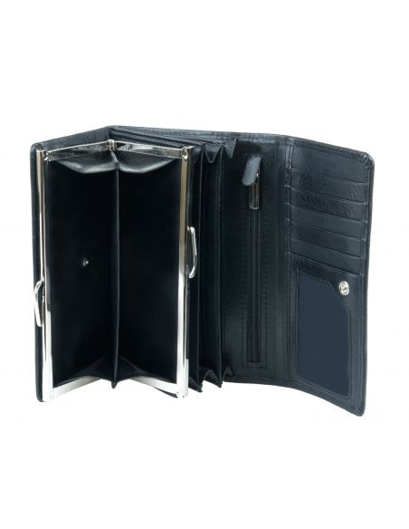 Skórzany portfel damski...