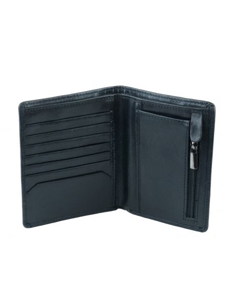 Skórzany duży portfel męski...