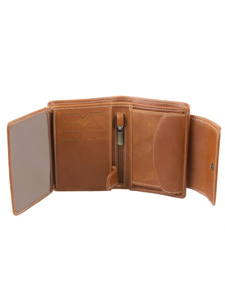 Skórzany portfel damski Ivy...