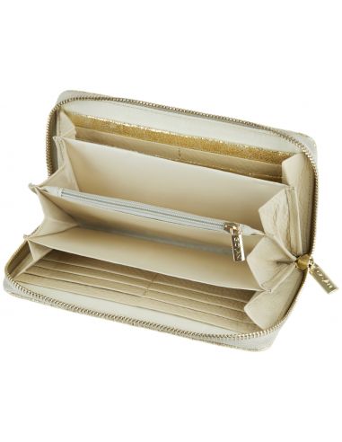 Skórzany duży portfel damski Nydia -...