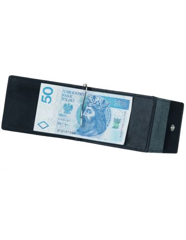 Skórzany mały portfel męski Oscra -...