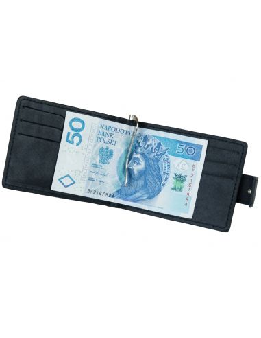 Skórzany mały portfel męski Patrick -...