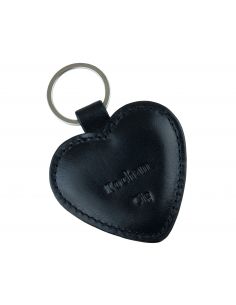 Skórzany brelok serce... 2