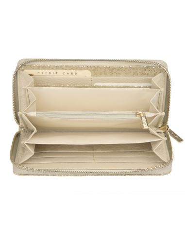 Skórzany duży portfel damski Giuditta...