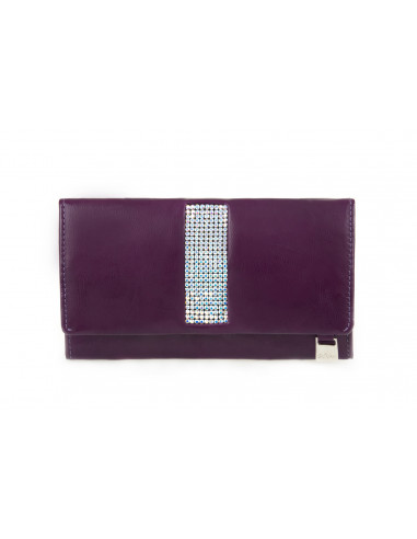 Skórzany duży portfel damski...