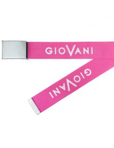 Różowy pasek parciany -... 2