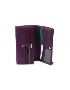 Skórzany duży portfel... 2